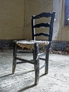 rickety old chair