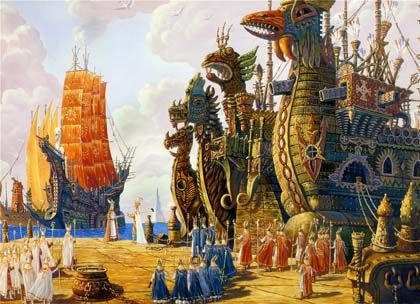 Ancient Rus ships