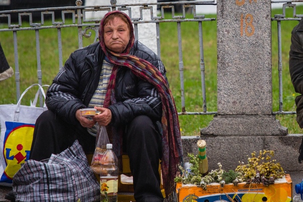 Ukraine Kiev homeless